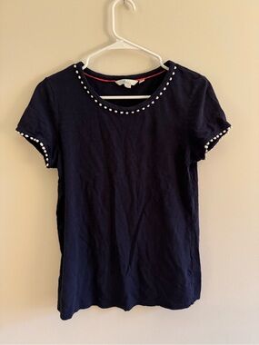 Boden Charlie Jersey Tee - Navy - Small
